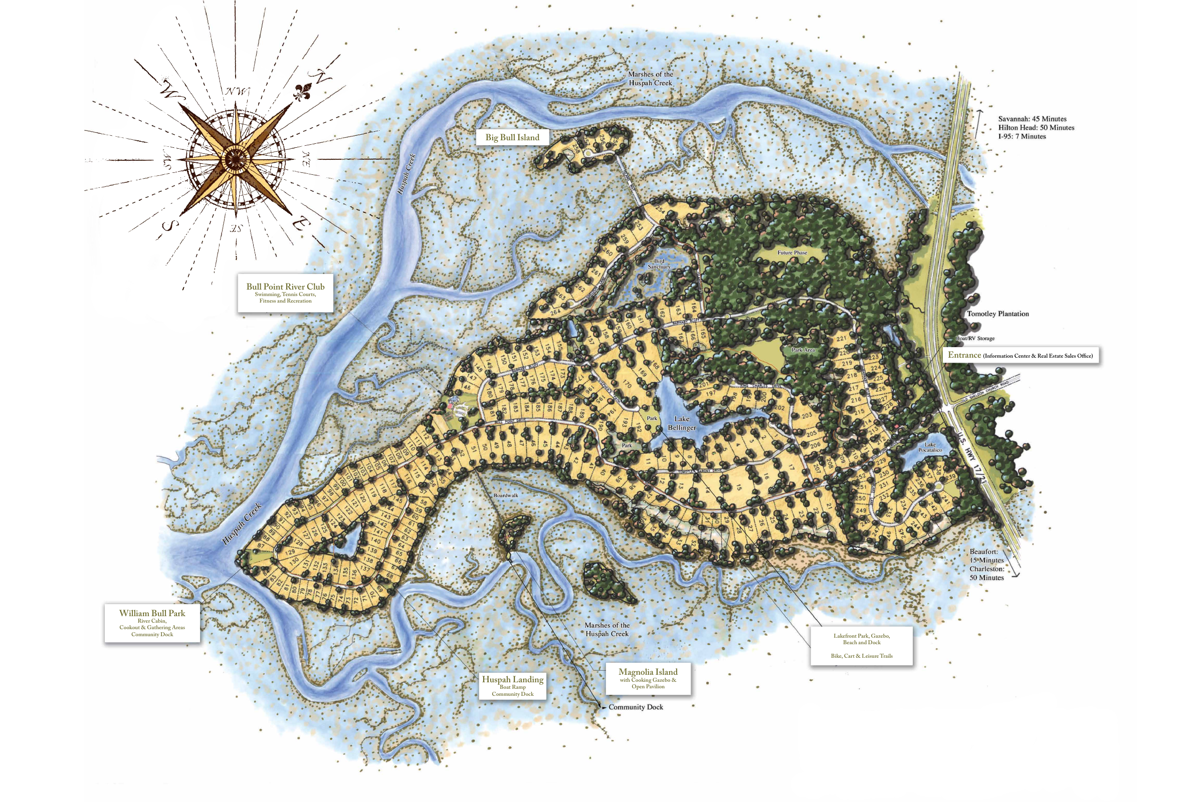 Community plan — locate Prince William Park; not a photograph of the park